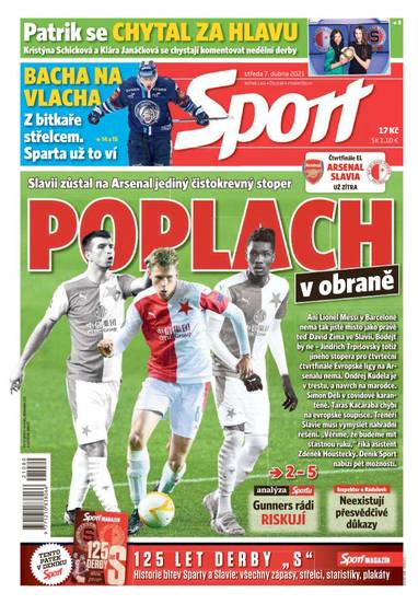 Sport - 7.4.2021 - CZECH NEWS CENTER a. s.