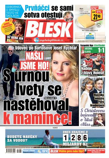 BLESK - 9.4.2021 - CZECH NEWS CENTER a. s.