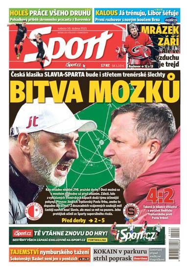 Sport - 10.4.2021 - CZECH NEWS CENTER a. s.
