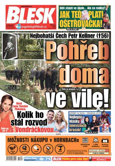 BLESK - 13.4.2021 - CZECH NEWS CENTER a. s.