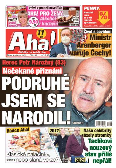 Aha! - 16.4.2021 - CZECH NEWS CENTER a. s.