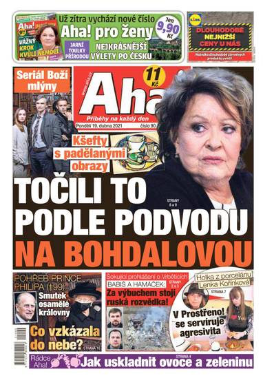 Aha! - 19.4.2021 - CZECH NEWS CENTER a. s.