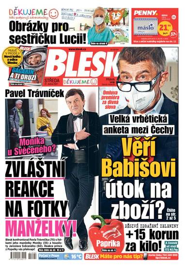 BLESK - 21.4.2021 - CZECH NEWS CENTER a. s.