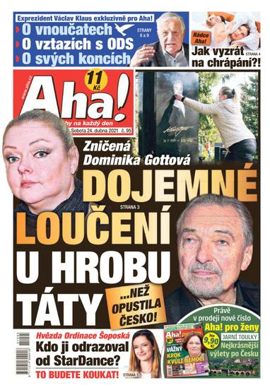Aha! - 24.4.2021 - CZECH NEWS CENTER a. s.