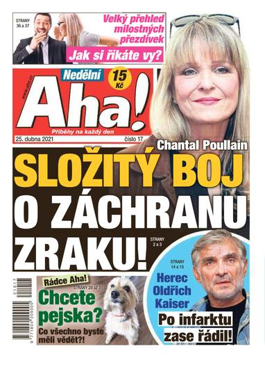 Nedělní Aha! - 17/2021 - CZECH NEWS CENTER a. s.