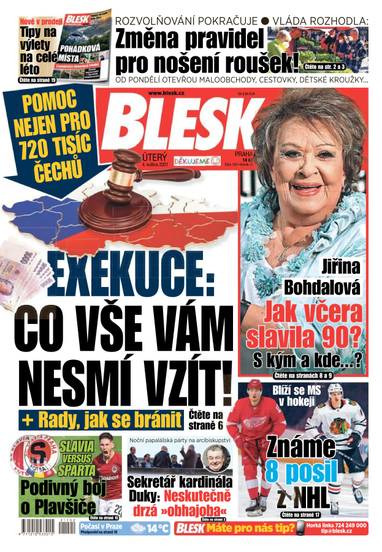 BLESK - 4.5.2021 - CZECH NEWS CENTER a. s.