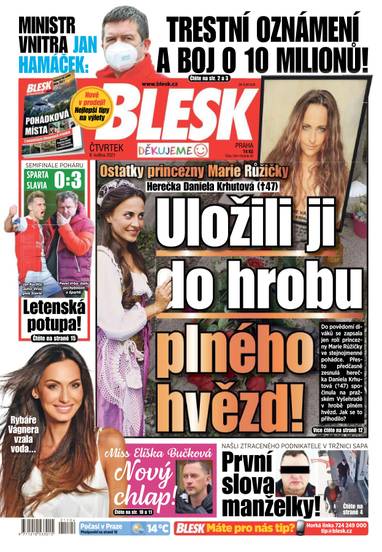 BLESK - 6.5.2021 - CZECH NEWS CENTER a. s.