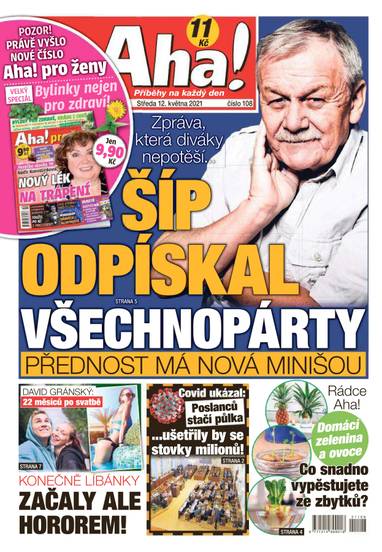 Aha! - 12.5.2021 - CZECH NEWS CENTER a. s.