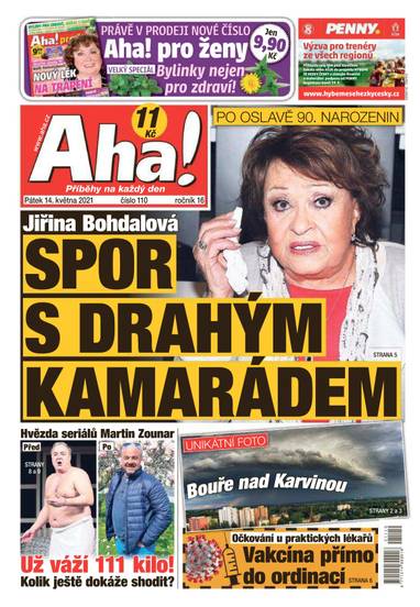 Aha! - 14.5.2021 - CZECH NEWS CENTER a. s.