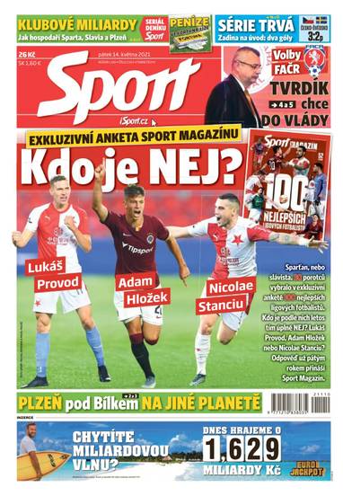 Sport - 14.5.2021 - CZECH NEWS CENTER a. s.