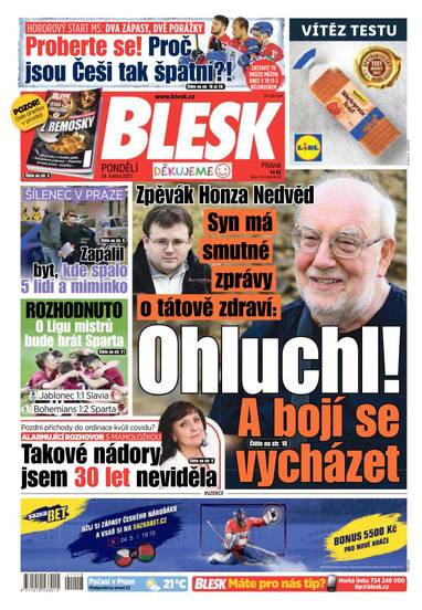 BLESK - 24.5.2021 - CZECH NEWS CENTER a. s.