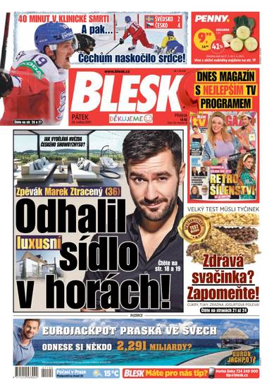 BLESK - 28.5.2021 - CZECH NEWS CENTER a. s.