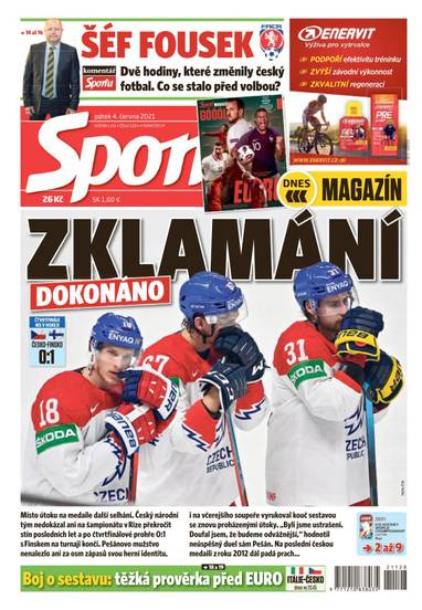 Sport - 4.6.2021 - CZECH NEWS CENTER a. s.