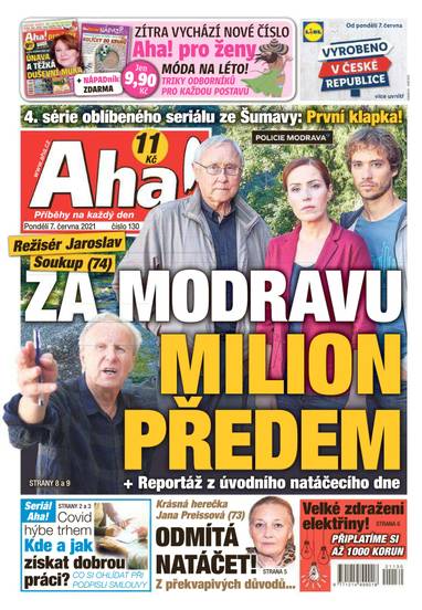 Aha! - 7.6.2021 - CZECH NEWS CENTER a. s.