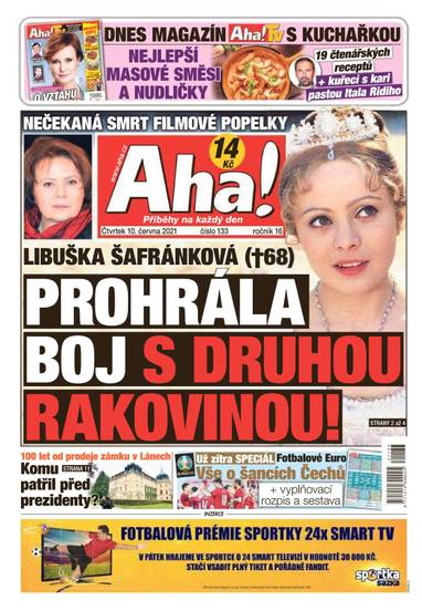 Aha! - 10.6.2021 - CZECH NEWS CENTER a. s.