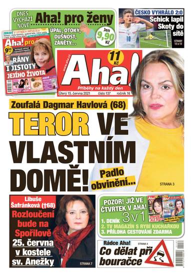 Aha! - 16.6.2021 - CZECH NEWS CENTER a. s.