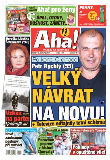 Aha! - 18.6.2021 - CZECH NEWS CENTER a. s.