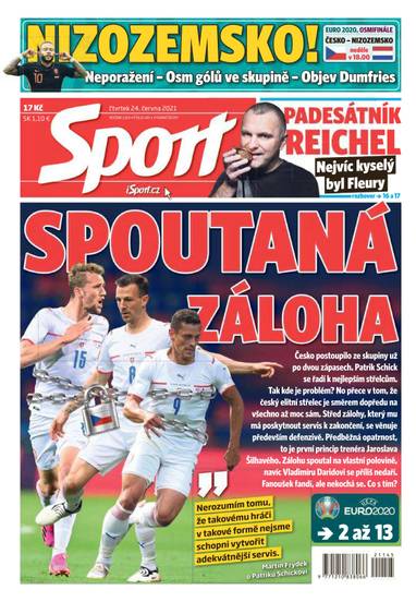 Sport - 24.6.2021 - CZECH NEWS CENTER a. s.