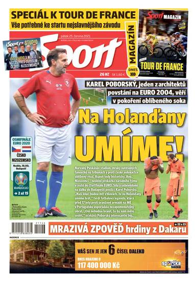 Sport - 25.6.2021 - CZECH NEWS CENTER a. s.