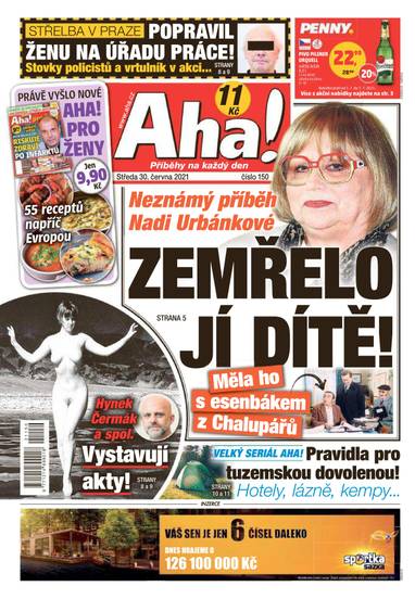 Aha! - 30.6.2021 - CZECH NEWS CENTER a. s.
