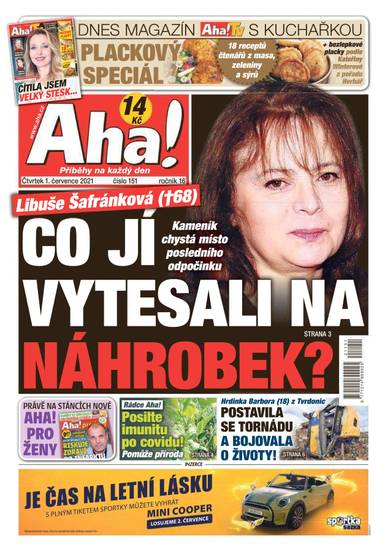 Aha! - 1.7.2021 - CZECH NEWS CENTER a. s.