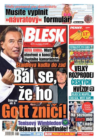 BLESK - 7.7.2021 - CZECH NEWS CENTER a. s.