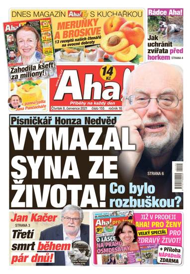 Aha! - 8.7.2021 - CZECH NEWS CENTER a. s.