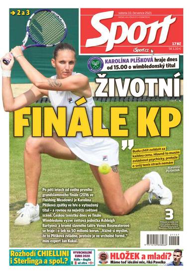 Sport - 10.7.2021 - CZECH NEWS CENTER a. s.