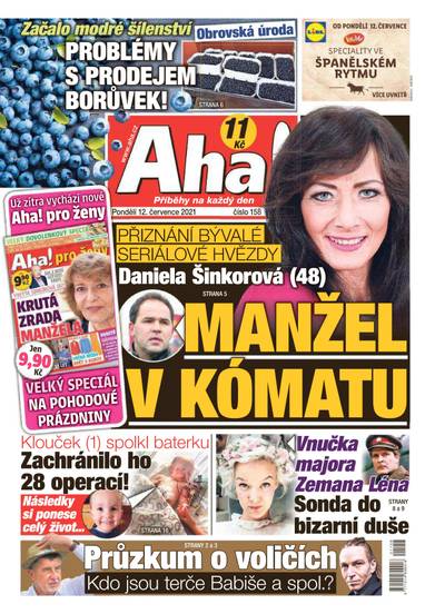 Aha! - 12.7.2021 - CZECH NEWS CENTER a. s.