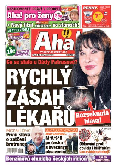Aha! - 16.7.2021 - CZECH NEWS CENTER a. s.