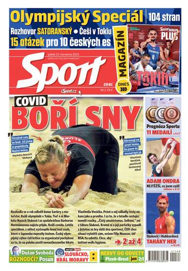 Sport - 23.7.2021 - CZECH NEWS CENTER a. s.