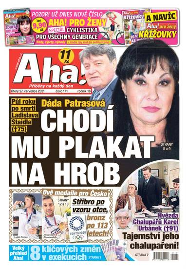 Aha! - 27.7.2021 - CZECH NEWS CENTER a. s.