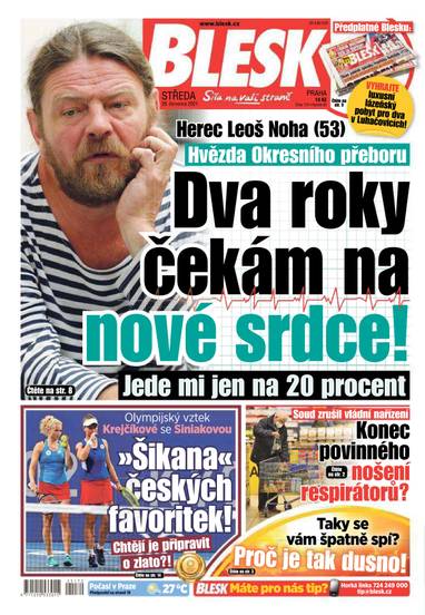 BLESK - 28.7.2021 - CZECH NEWS CENTER a. s.