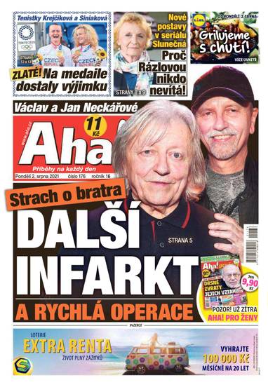 Aha! - 2.8.2021 - CZECH NEWS CENTER a. s.