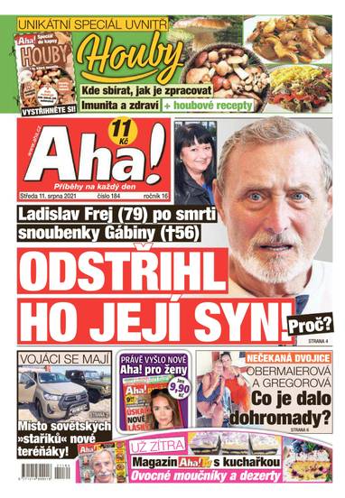Aha! - 11.8.2021 - CZECH NEWS CENTER a. s.