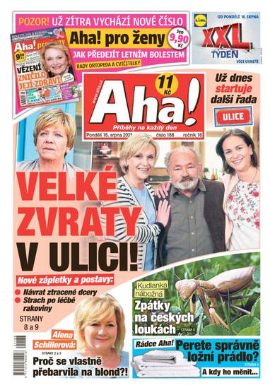 Aha! - 16.8.2021 - CZECH NEWS CENTER a. s.
