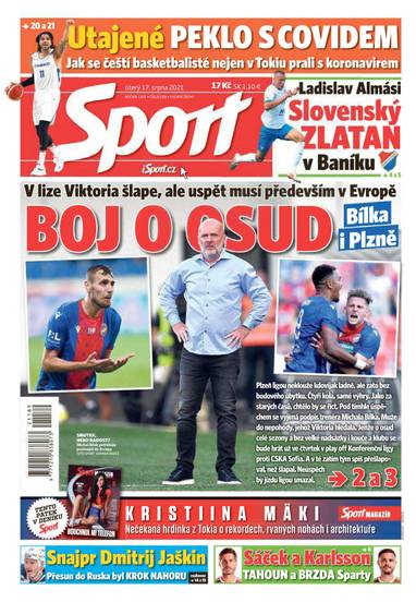 Sport - 17.8.2021 - CZECH NEWS CENTER a. s.