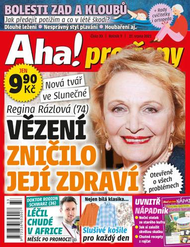 Časopis Aha! pro ženy - 33/2021 - CZECH NEWS CENTER a. s.