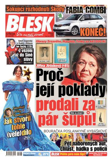 BLESK - 25.8.2021 - CZECH NEWS CENTER a. s.