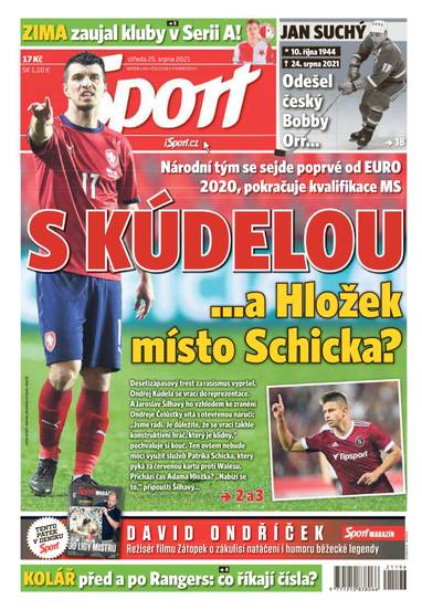 Sport - 25.8.2021 - CZECH NEWS CENTER a. s.