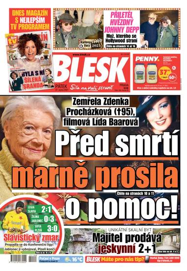 BLESK - 27.8.2021 - CZECH NEWS CENTER a. s.