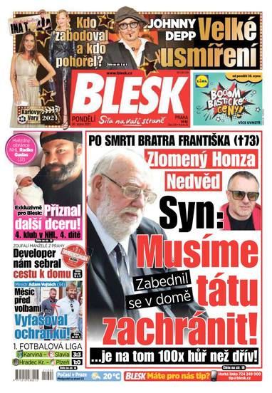 BLESK - 30.8.2021 - CZECH NEWS CENTER a. s.