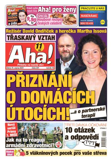 Aha! - 31.8.2021 - CZECH NEWS CENTER a. s.