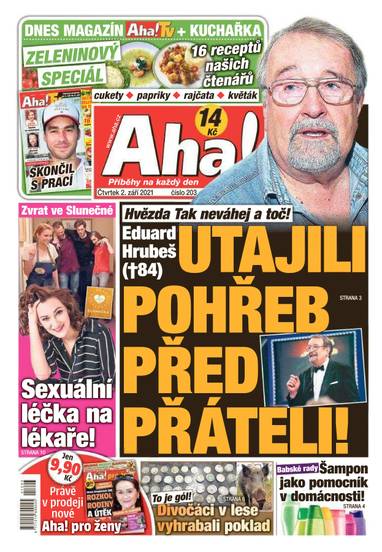 Aha! - 2.9.2021 - CZECH NEWS CENTER a. s.
