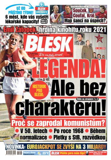 BLESK - 2.9.2021 - CZECH NEWS CENTER a. s.