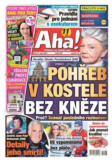 Aha! - 7.9.2021 - CZECH NEWS CENTER a. s.