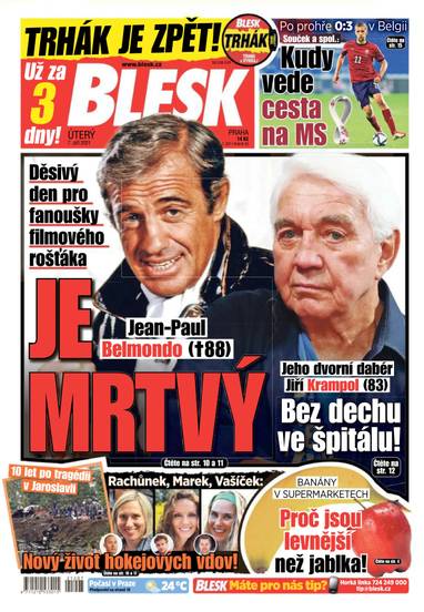 BLESK - 7.9.2021 - CZECH NEWS CENTER a. s.