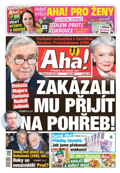 Aha! - 8.9.2021 - CZECH NEWS CENTER a. s.