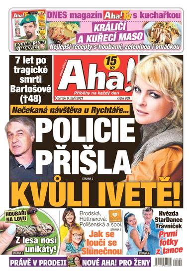 Aha! - 9.9.2021 - CZECH NEWS CENTER a. s.