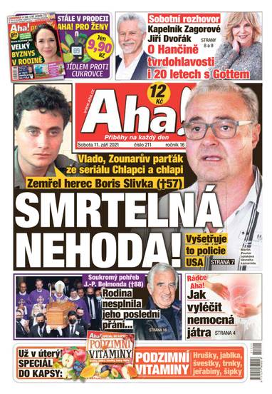 Aha! - 11.9.2021 - CZECH NEWS CENTER a. s.